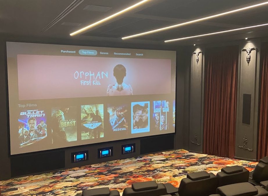 Custom Built Home Cinema