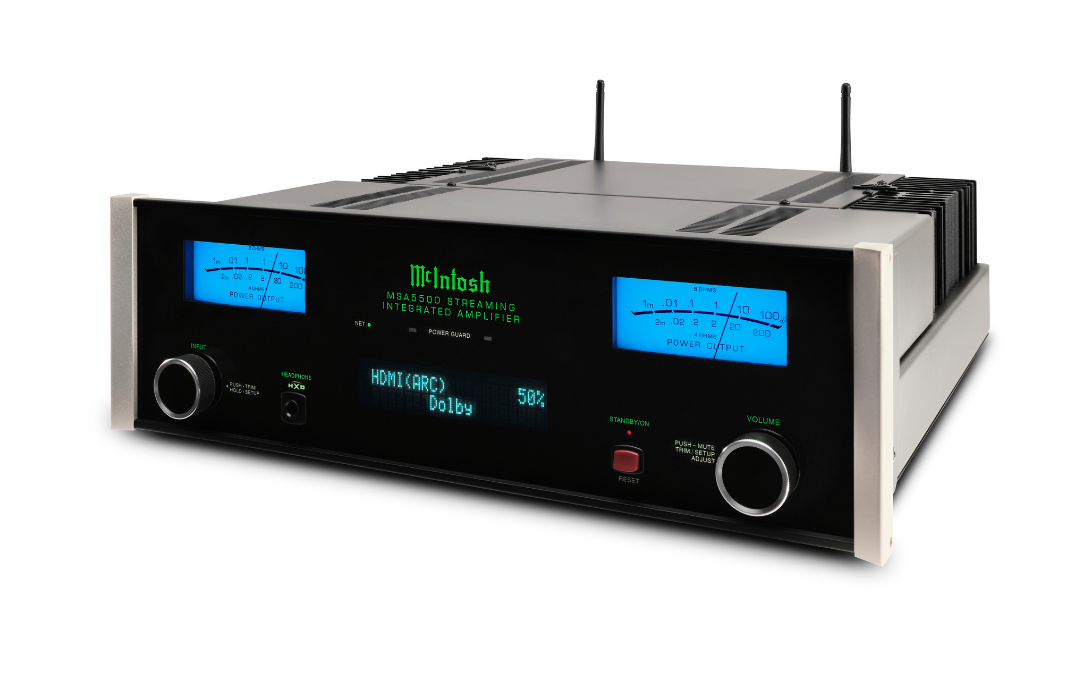 McIntosh MSA5500 2-Channel Streaming Integrated Amplifier