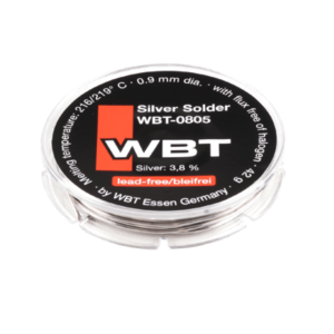 WBT - Premium Lead-Free Silver Audiophile Solder (WBT-0805)