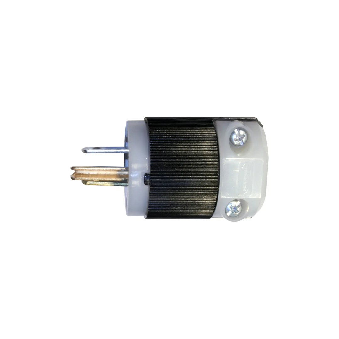 Hubbell HBL8215C Hospital Grade Straight Blade Plug - Image 2